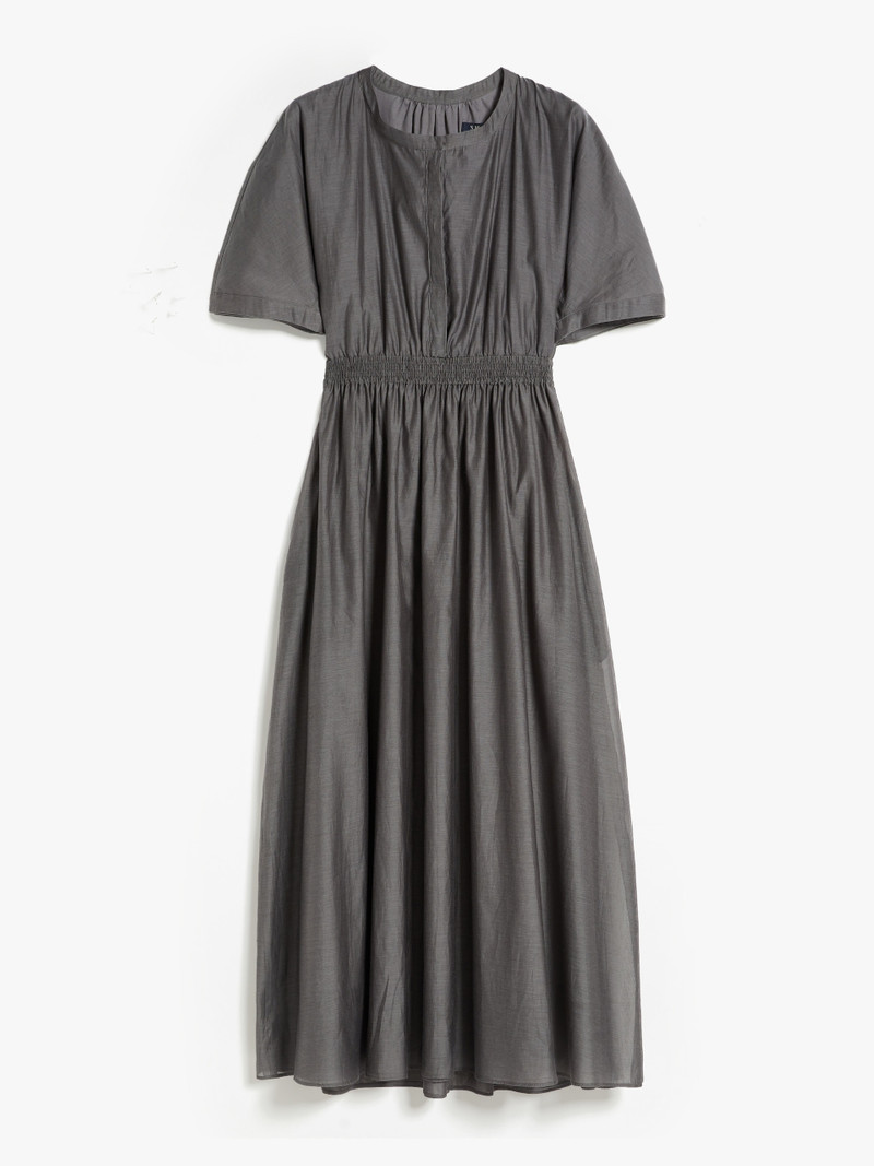 Max Mara RIBES Cotton and silk voile dress - 9226213906031 | REVERSIBLE