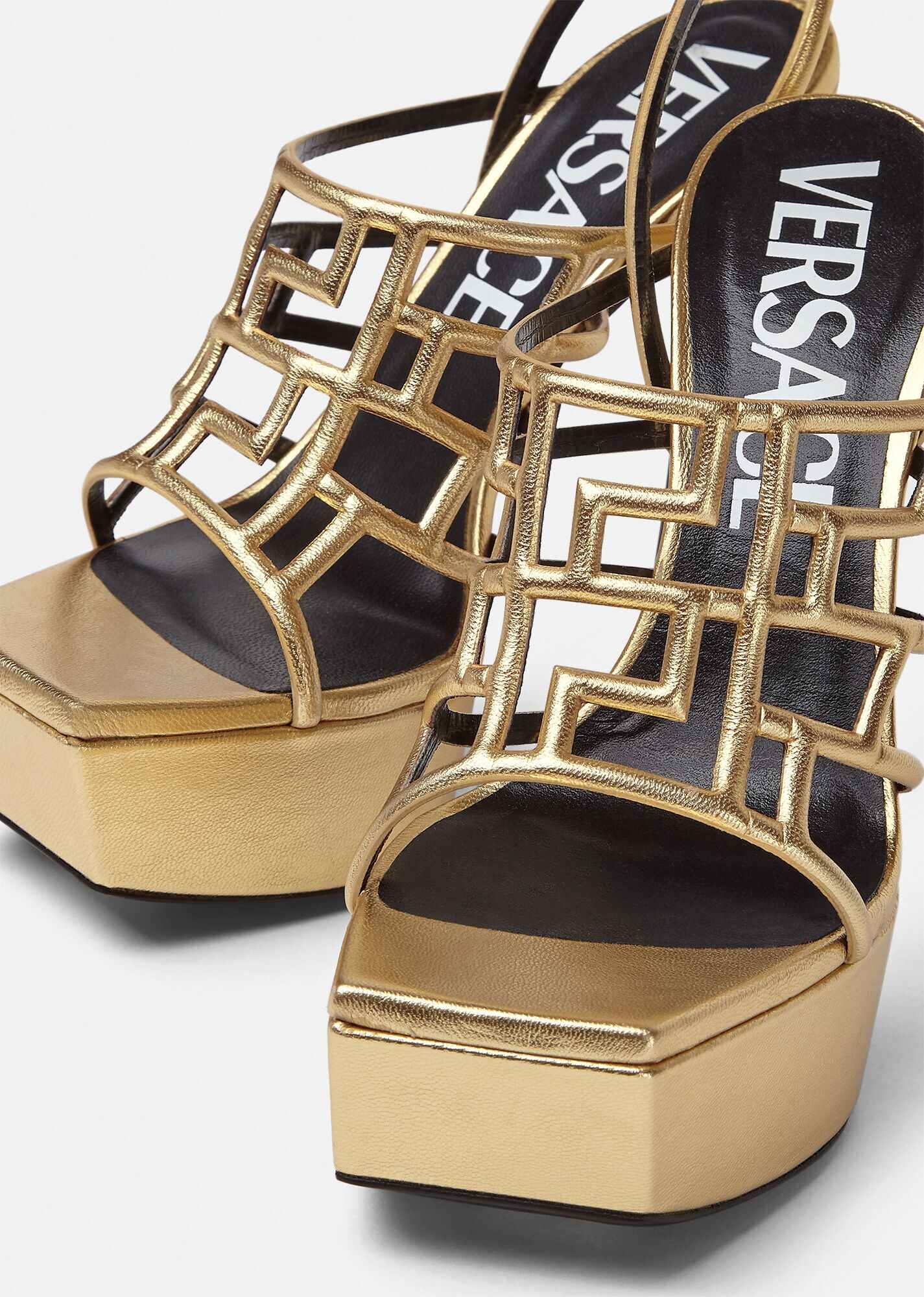 Greca Maze Sandals - 3