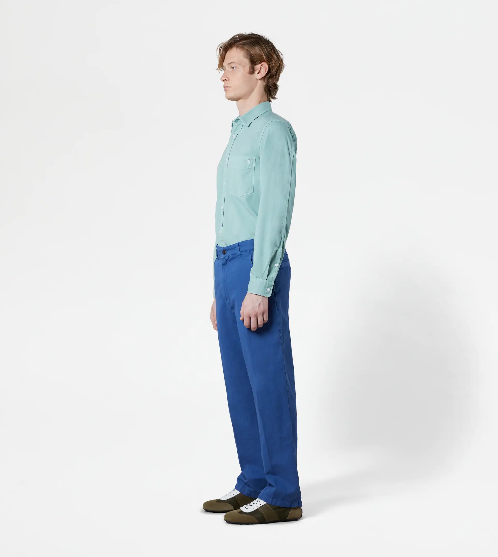 TROUSERS - BLUE - 4