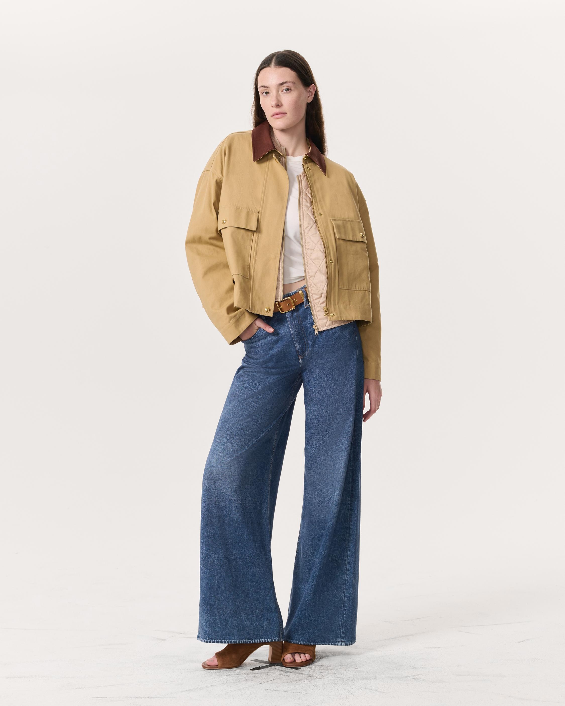 Nonie 2-in-1 Cotton Twill Jacket - 4