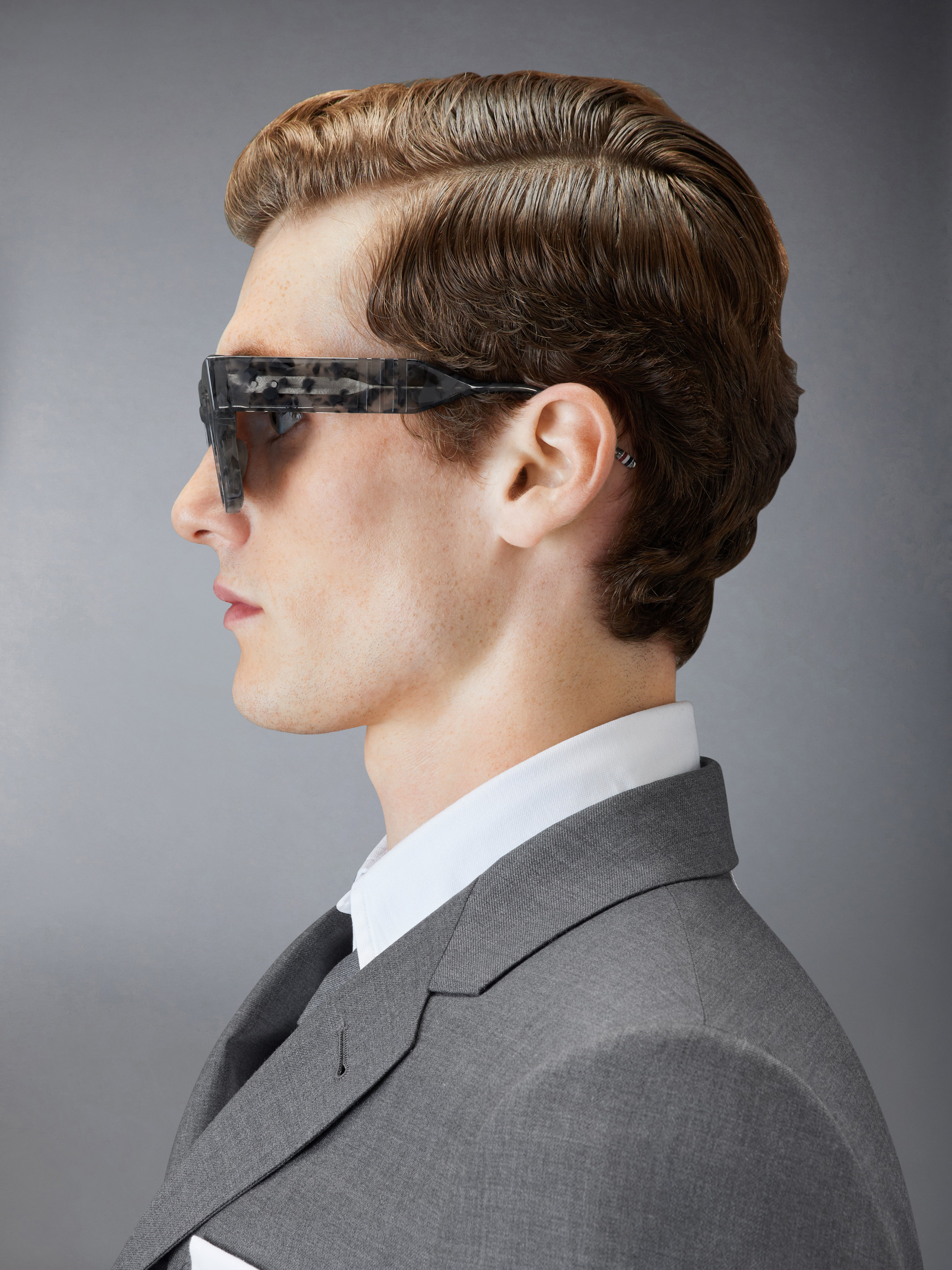 TORTOISE ACETATE CATEYE SUNGLASSES - 4