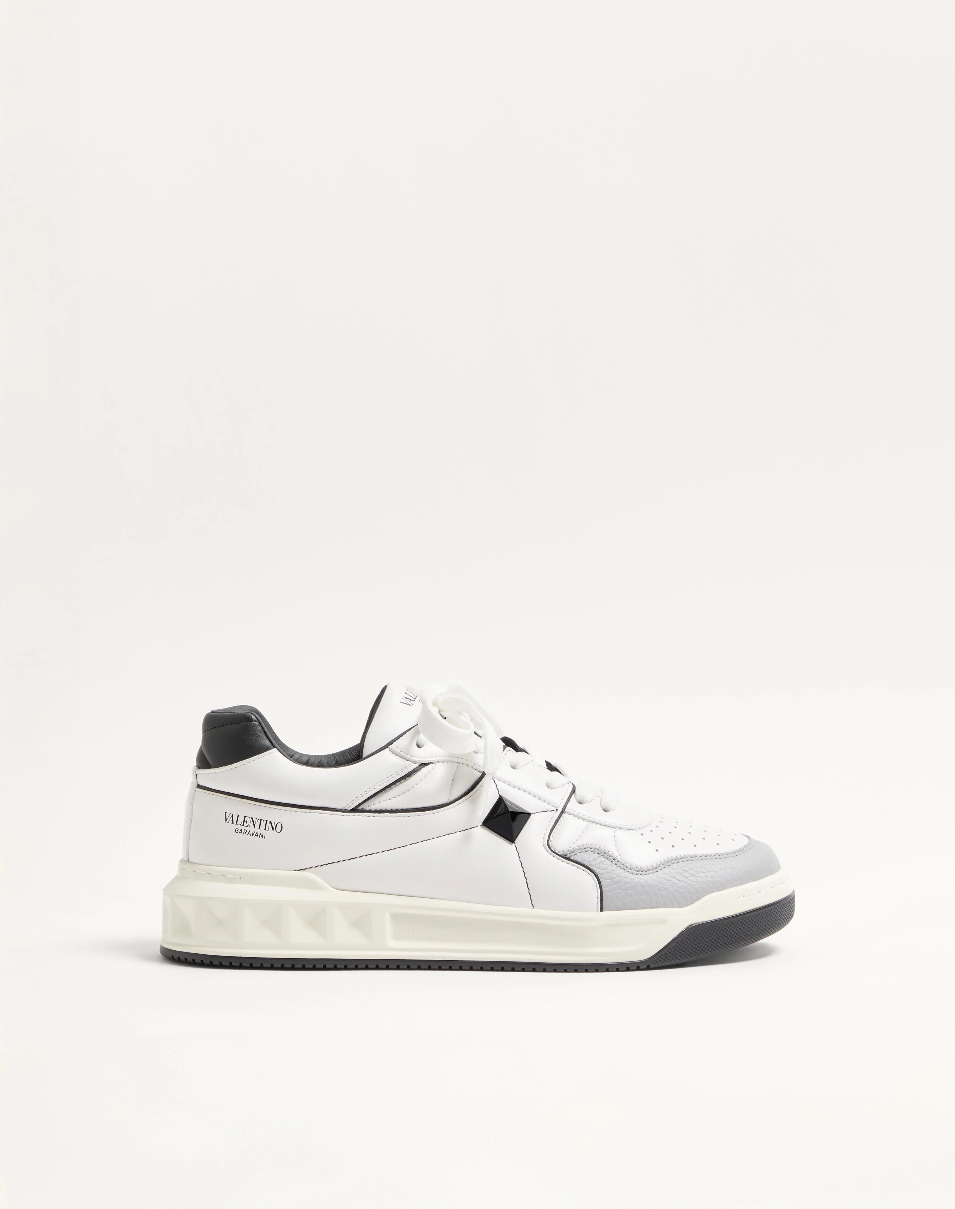ONE STUD LOW-TOP NAPPA SNEAKER - 1