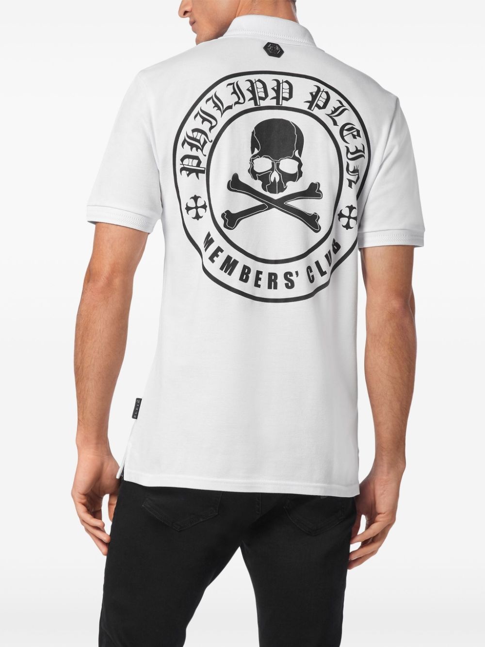 Skull & Bones piqué polo shirt - 4