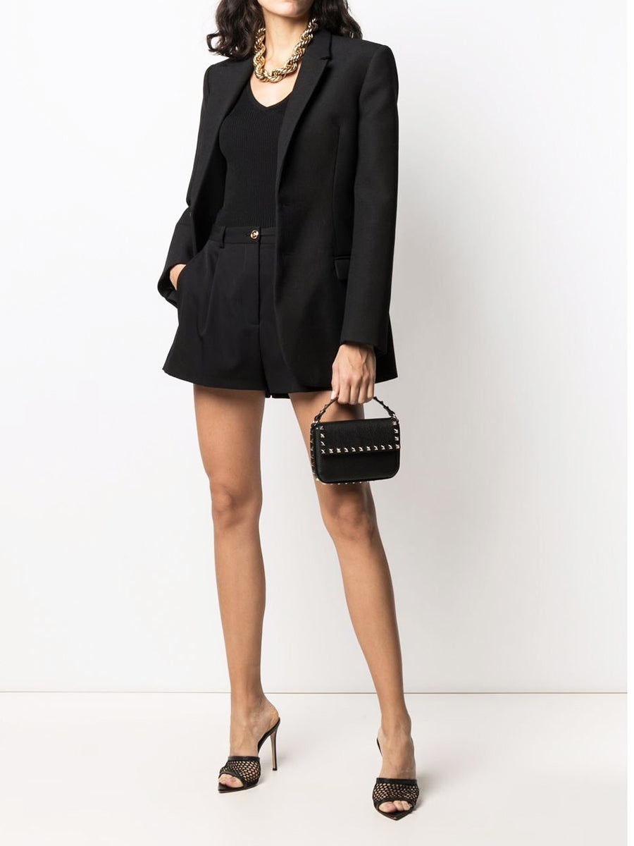 Rockstud Grainy Calfskin Bag - 5