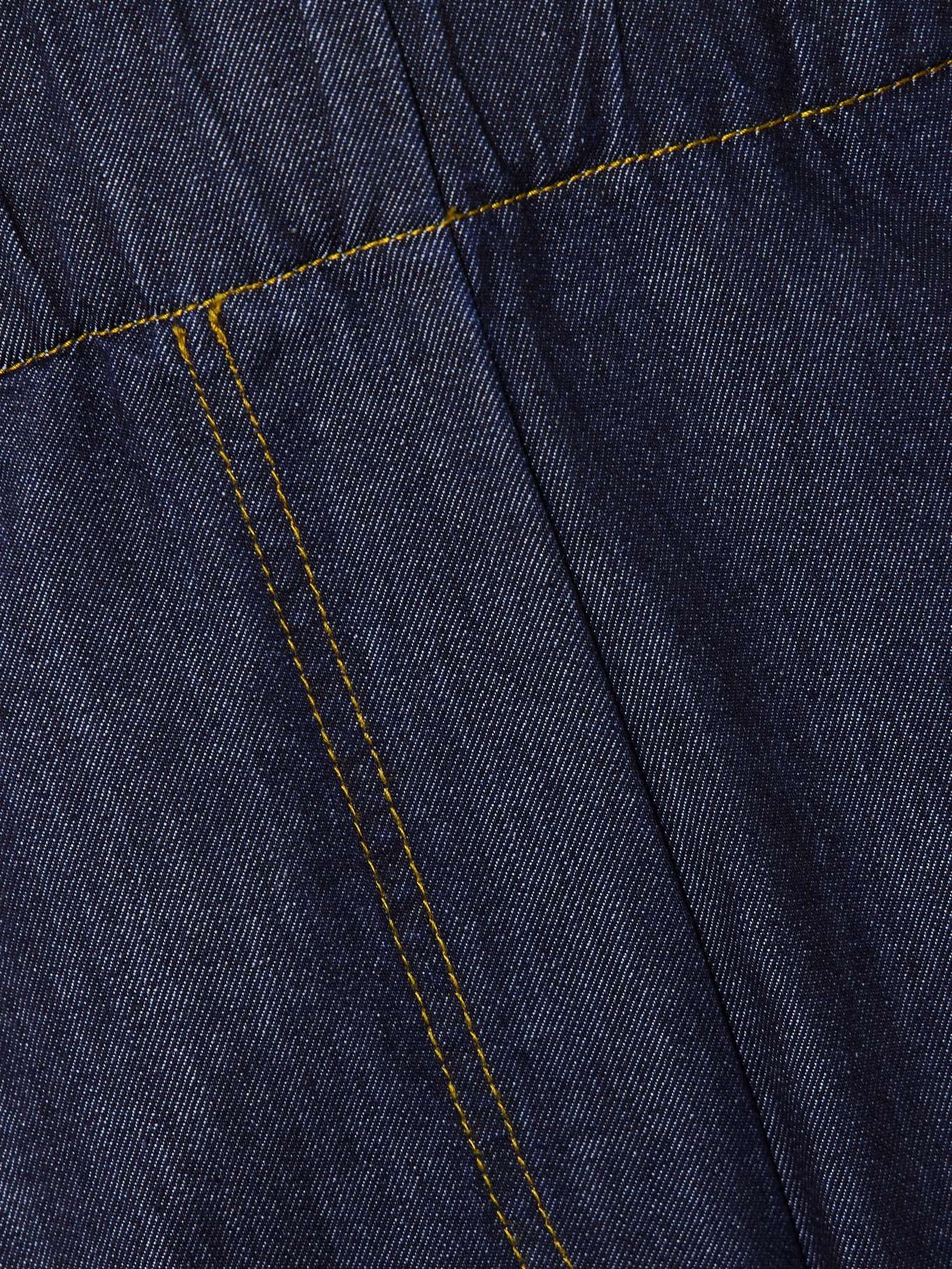 Pila pleated high-rise wide-leg jeans - 5