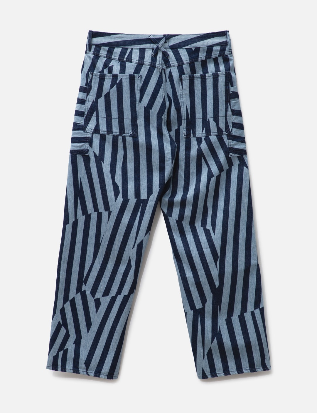 KENZO DAZZLE STRIPE CARGO JEANS - 2