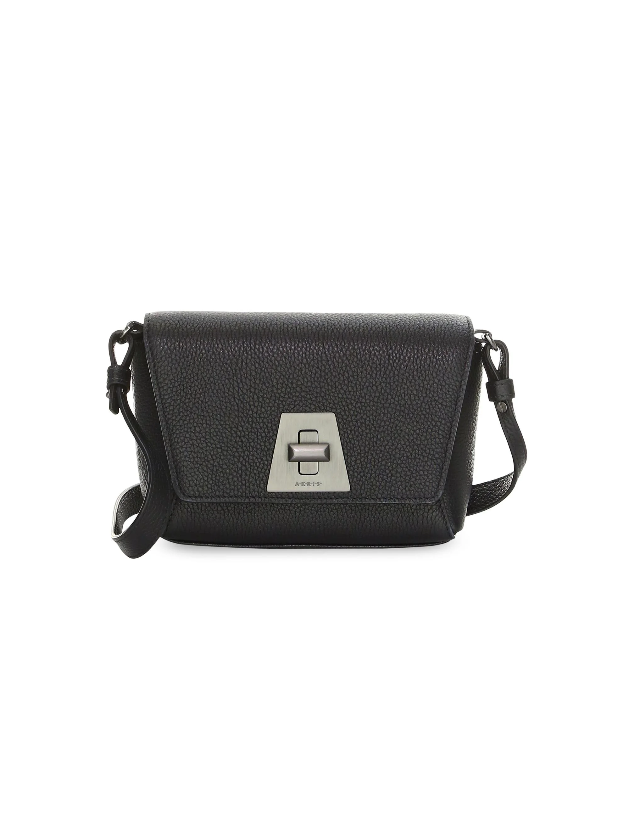 Women's Little Anouk Day Leather Crossbody Bag - Black - 1