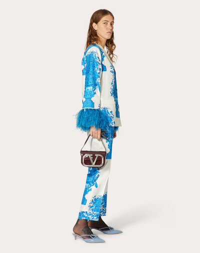 Valentino Printed Twill Pajama Shirt outlook