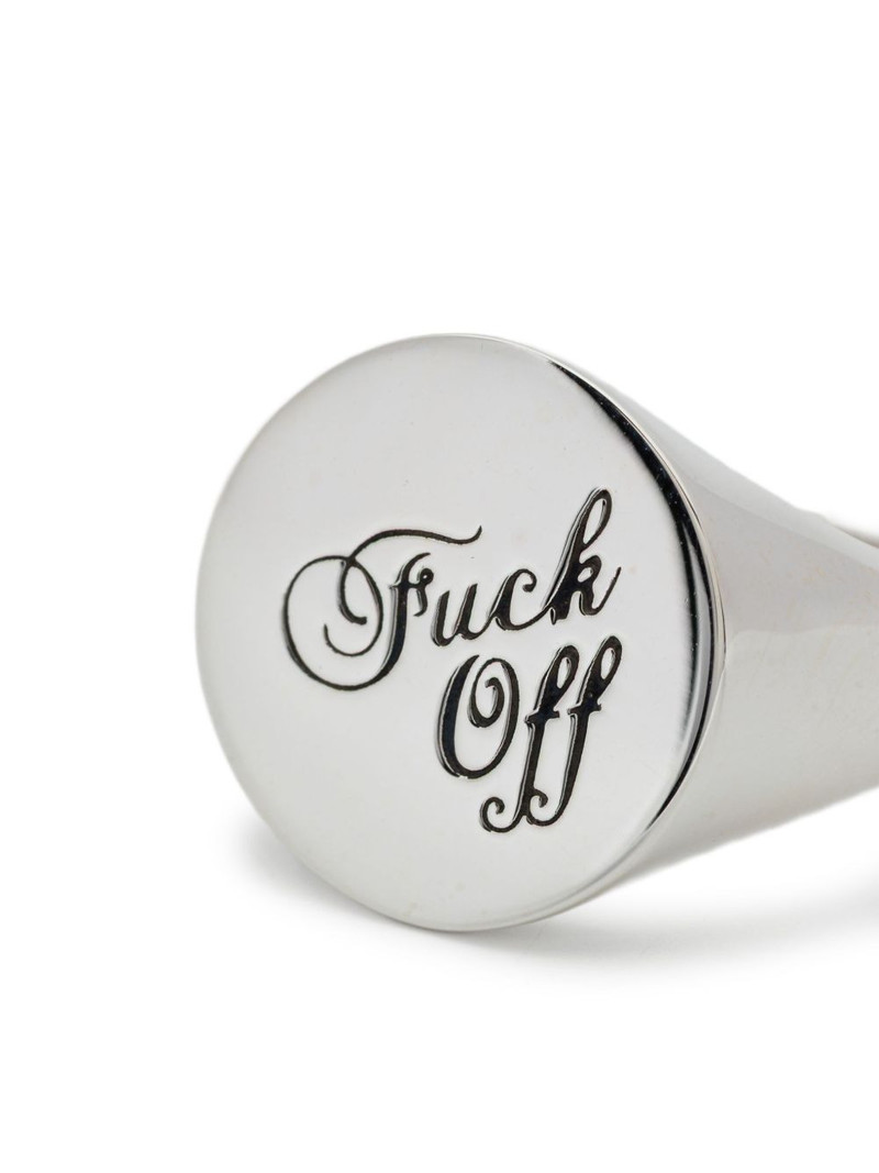 STOLEN GIRLFRIENDS CLUB warm welcome signet ring outlook