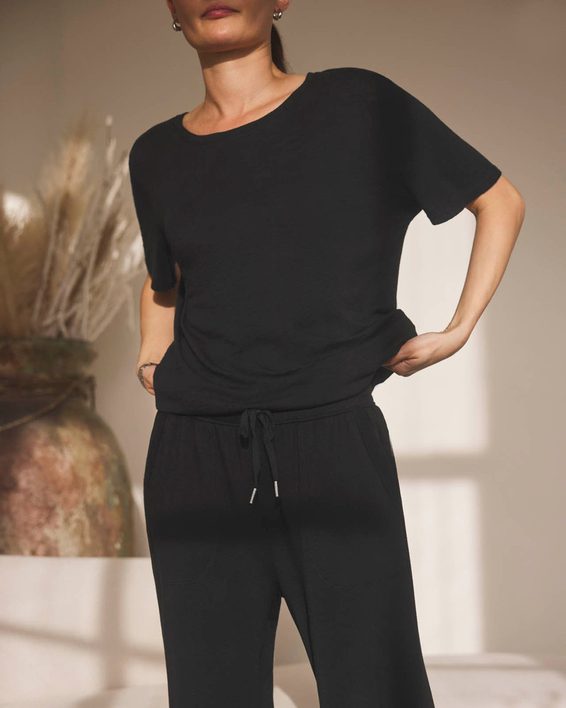 Splendid Zoe Slub Crew Neck Tee outlook