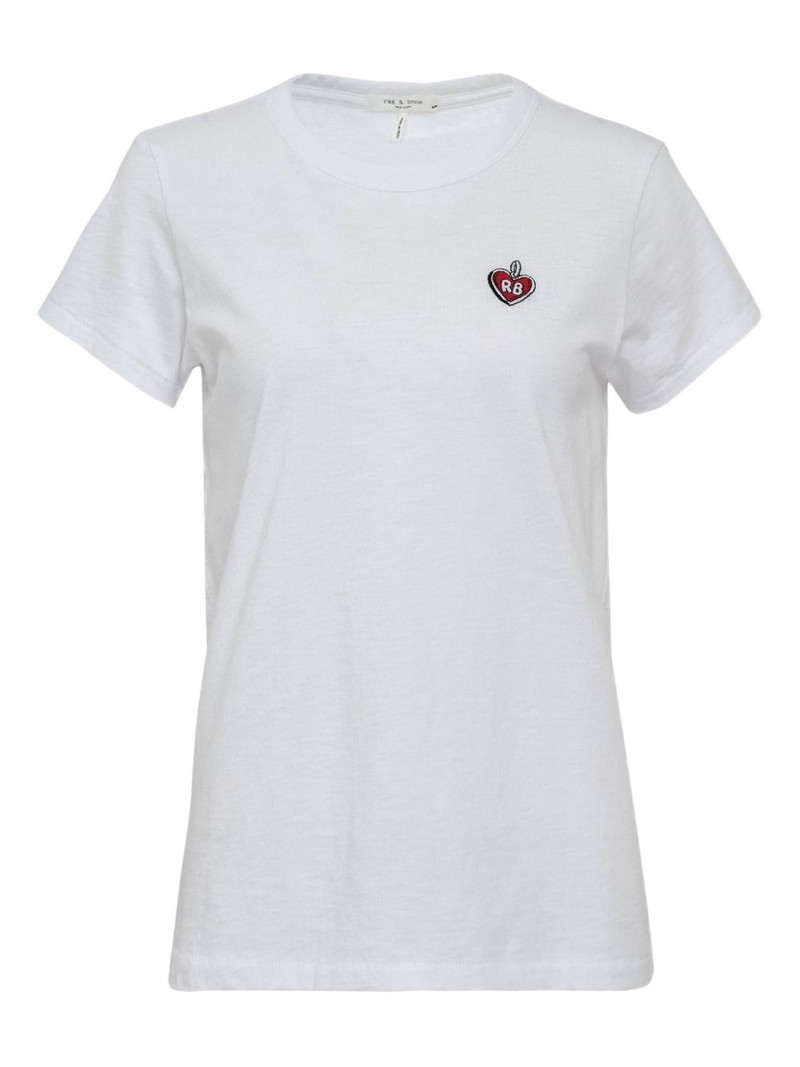 charm-print T-shirt 1