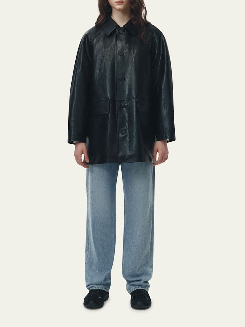 Dunst Lily Unisex Vegan Leather Jacket outlook