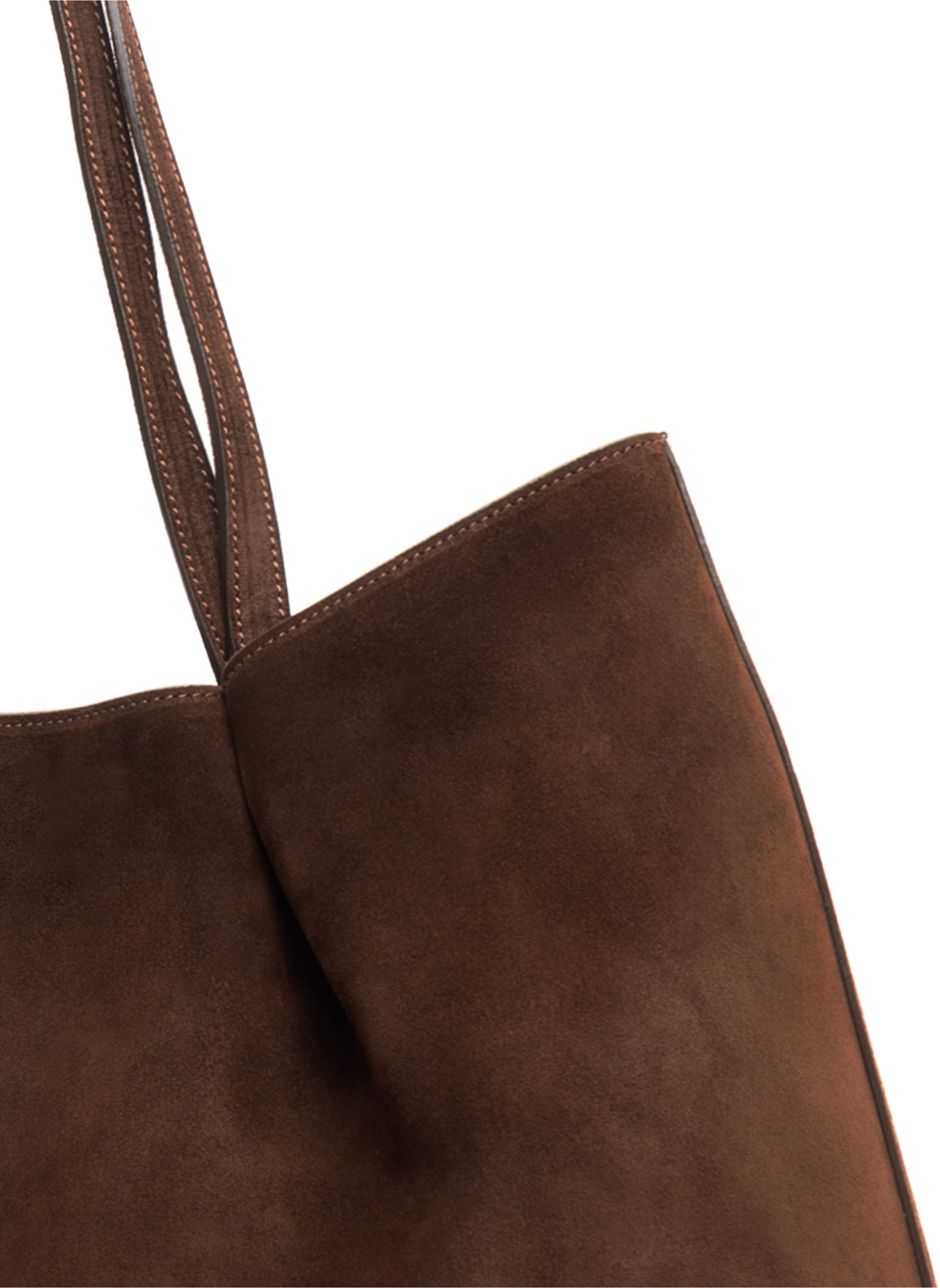 Dimple Tote Suede Brownie - 3