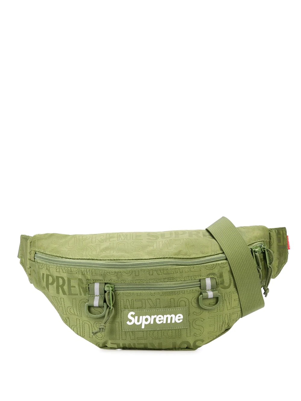 logo print belt bag - 1