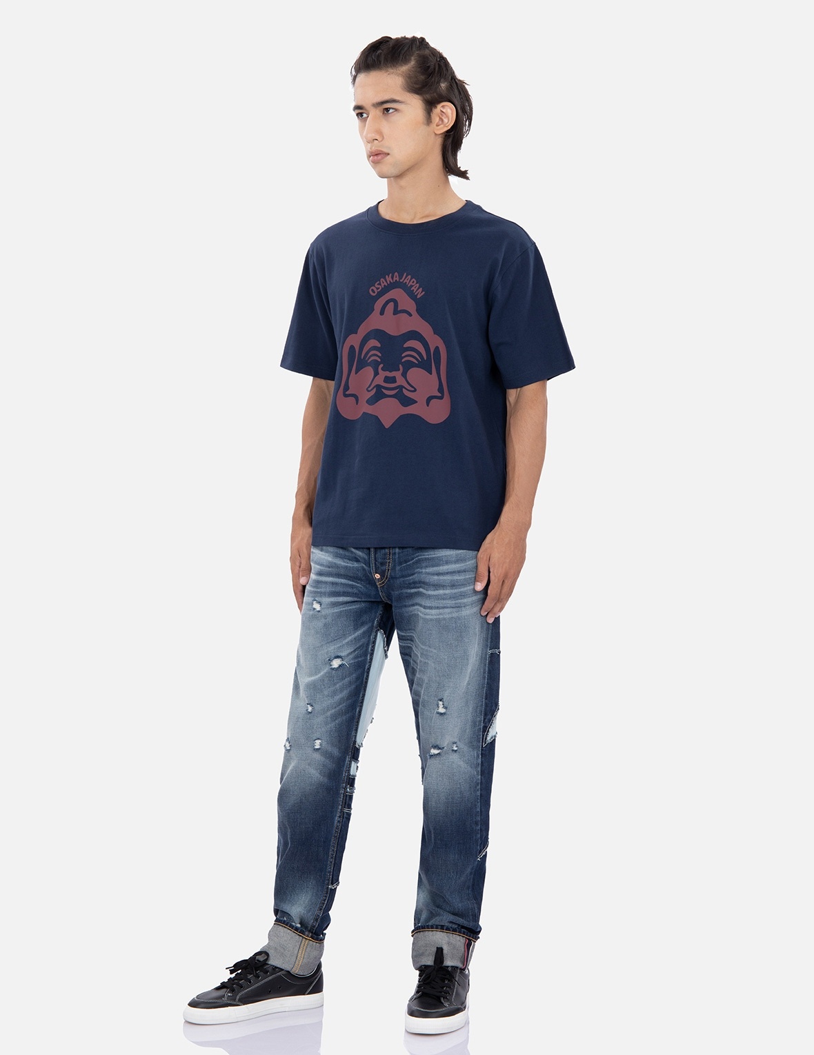 GODHEAD PATCHED SLIM-FIT JEANS #2010 - 4
