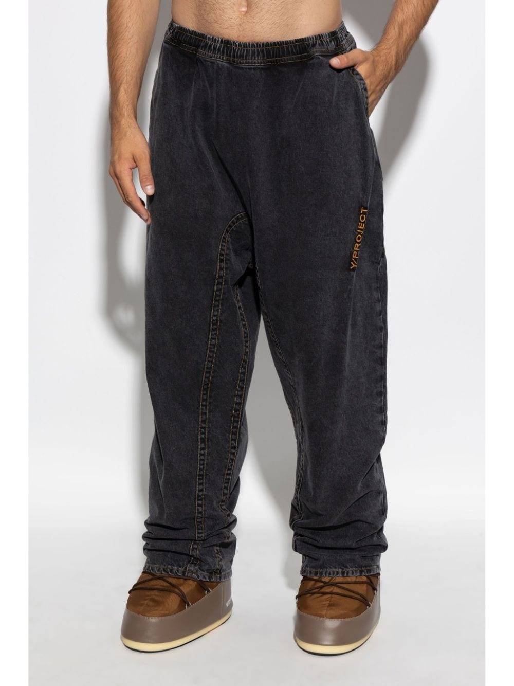 drop-crotch jeans - 3