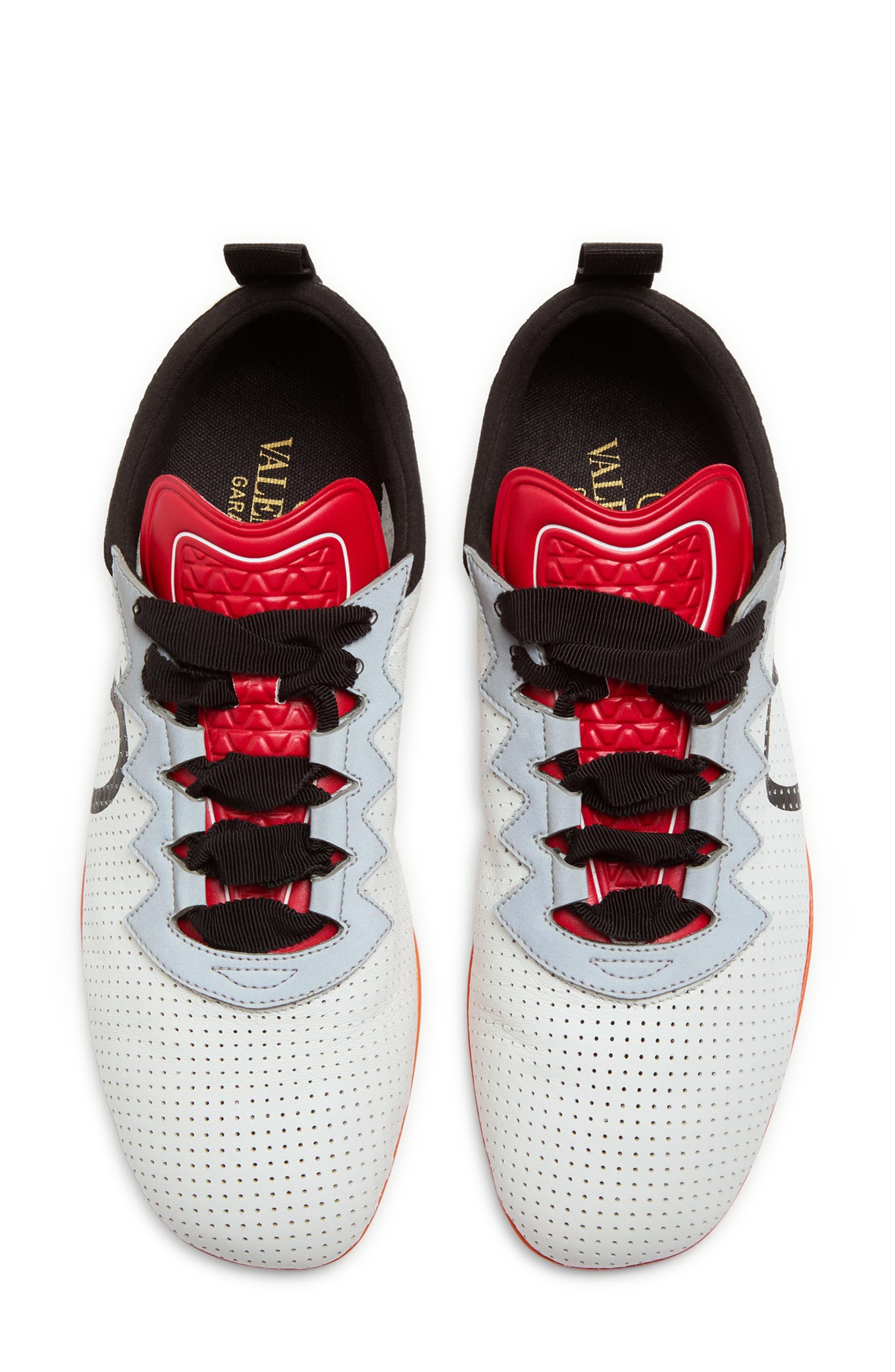 Valentino Garavani Chromathon Perforated Sneaker in White Multi at Nordstrom - 5