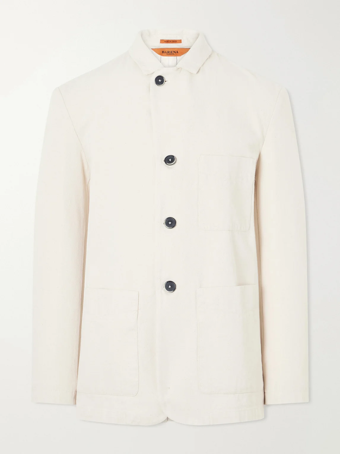 Cotton-Drill Suit Jacket - 1