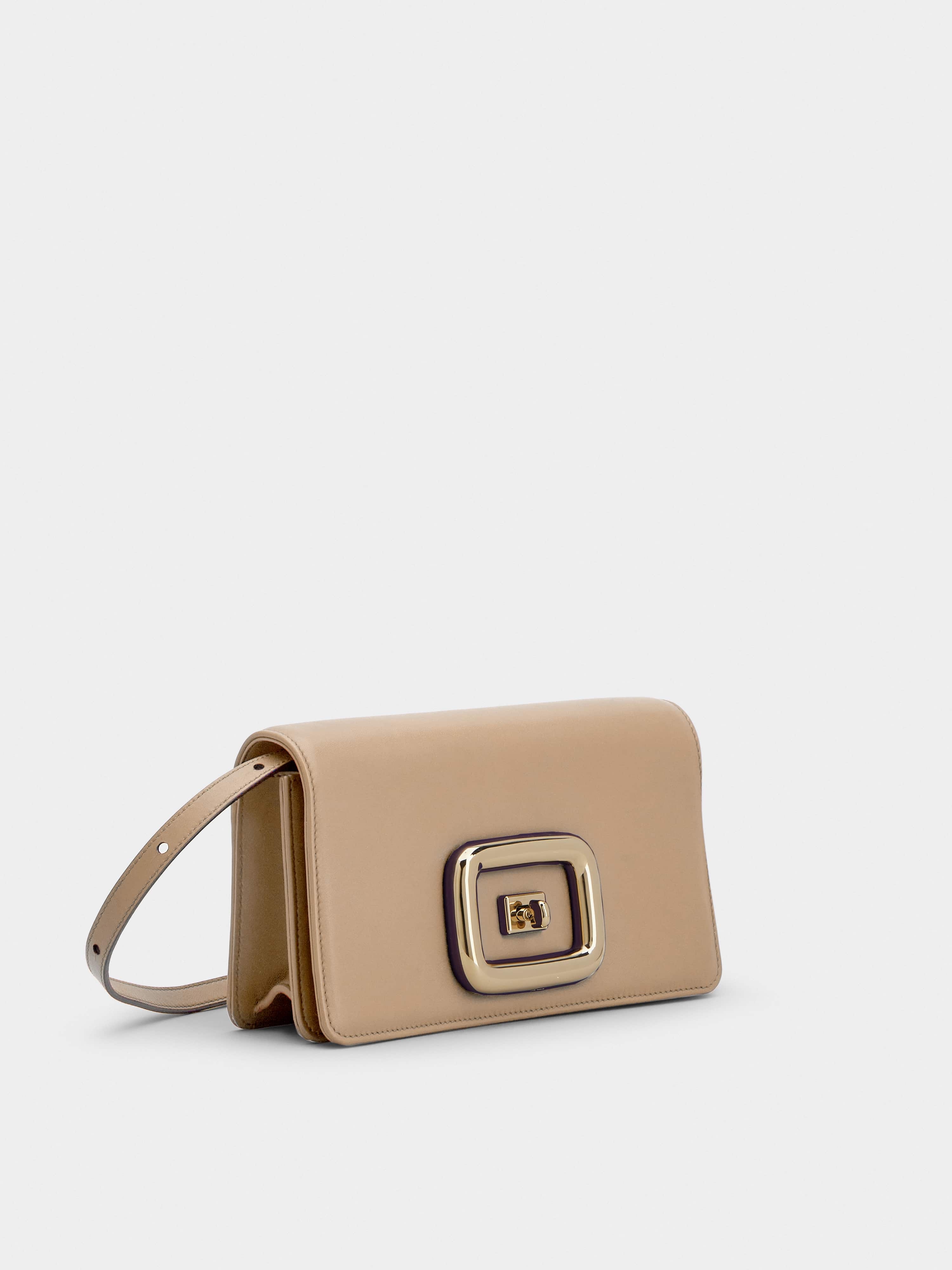 Viv' Choc Mini Bag in Leather - 3