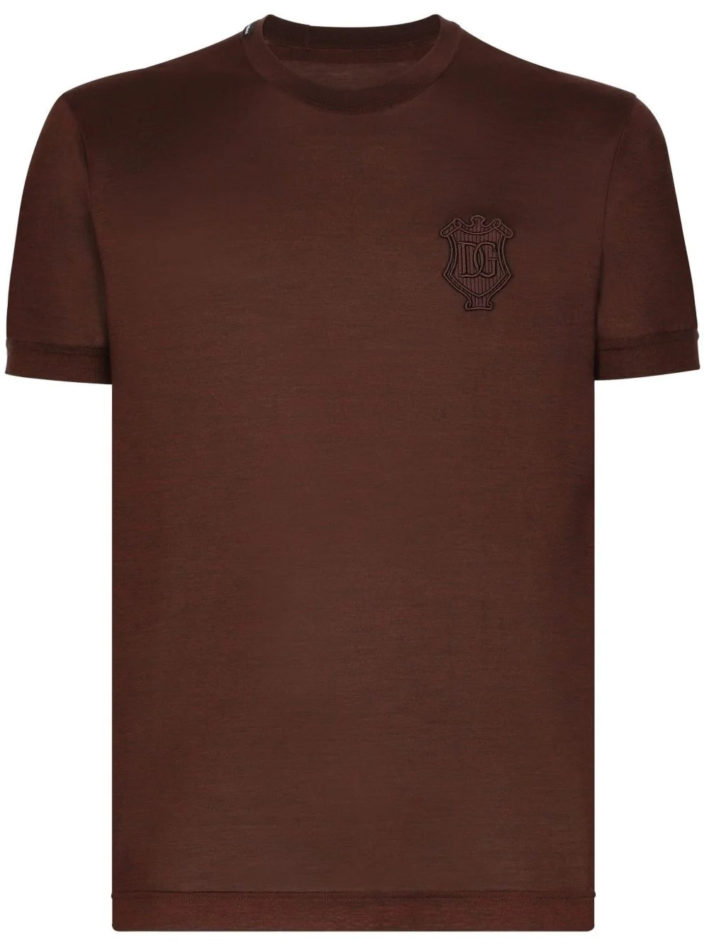 embroidered logo t-shirt - 1