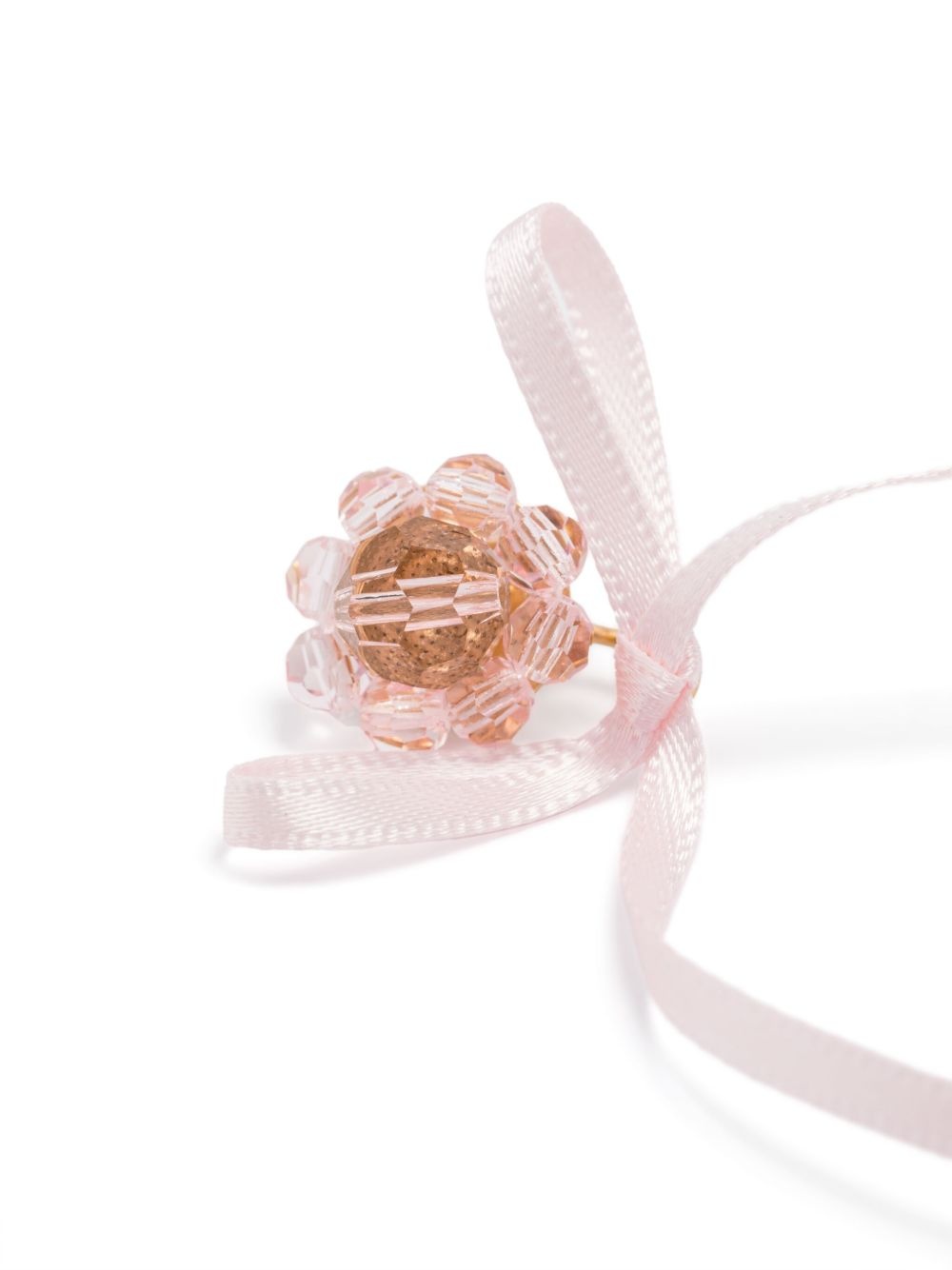 bow ribbon stud earrings - 2