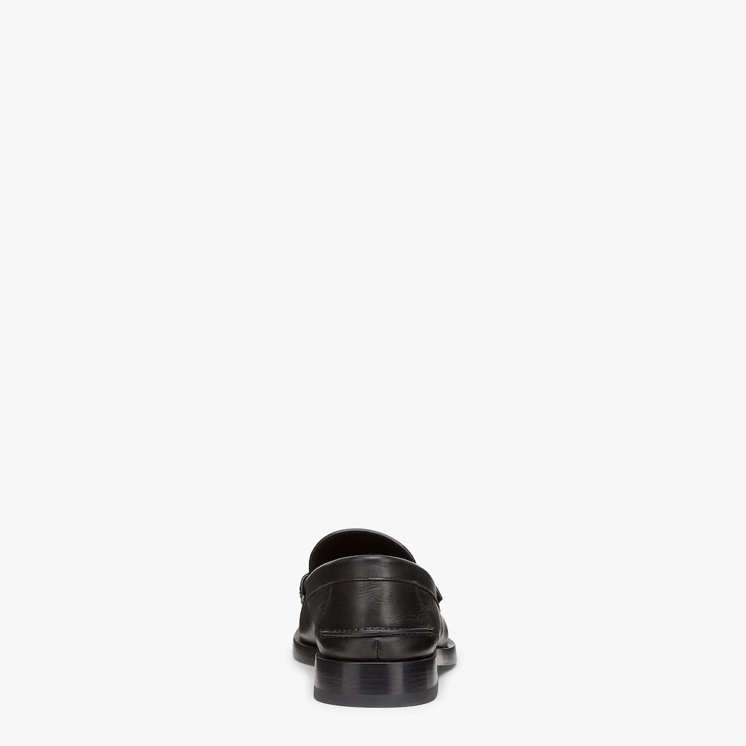 Fendace Black leather  loafers - 3