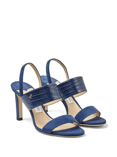 JIMMY CHOO Salise sling-back 85mm sandals outlook