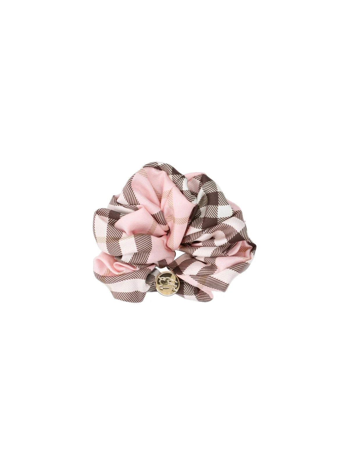 SILK SCRUNCHIE "CHECK" - 1