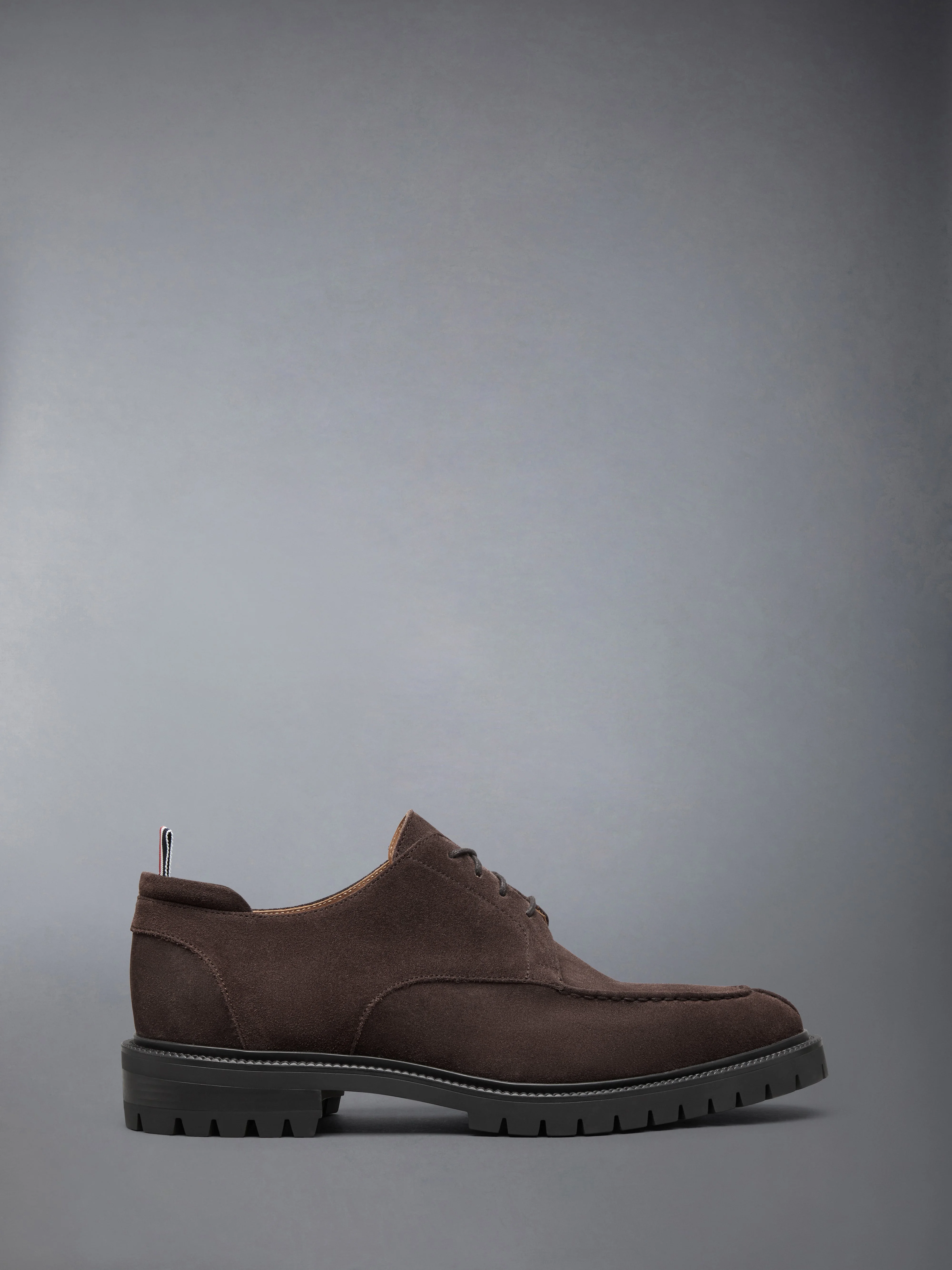 CALF SUEDE COMMANDO SOLE DERBY - 1