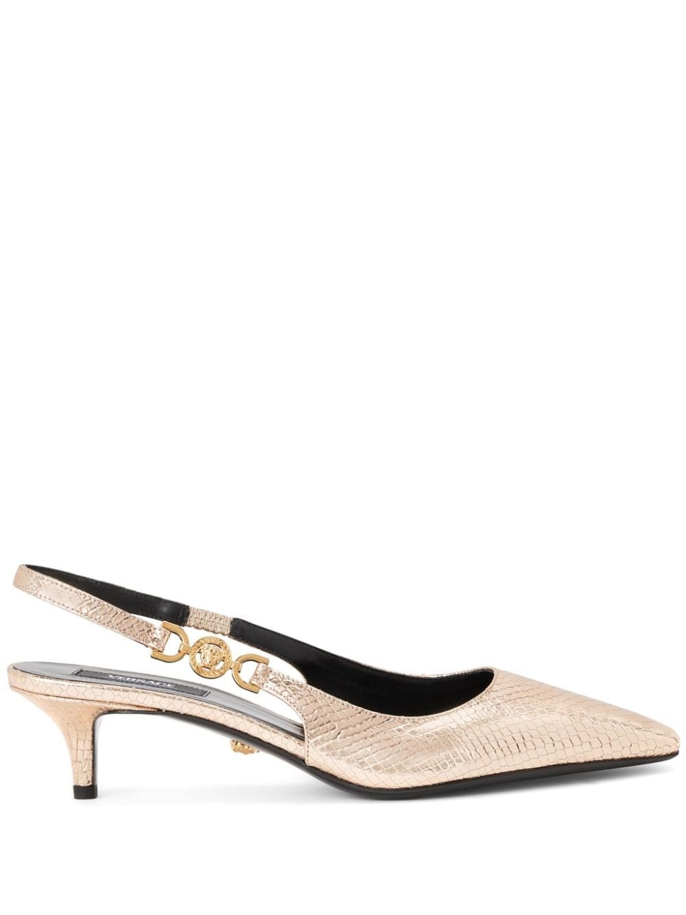 Medusa '95 leather slingback pumps - 1