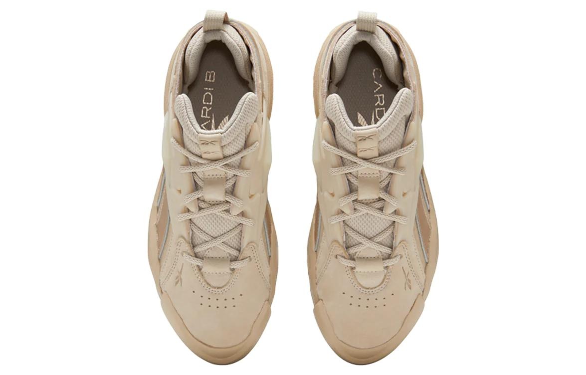 (WMNS) Reebok Cardi B x Club C V2 'Modern Beige' GW6697 - 4
