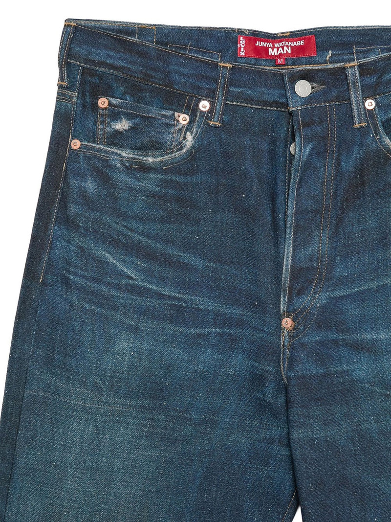 STRAIGHT LEG JEANS WITH FADED EFFECT 3