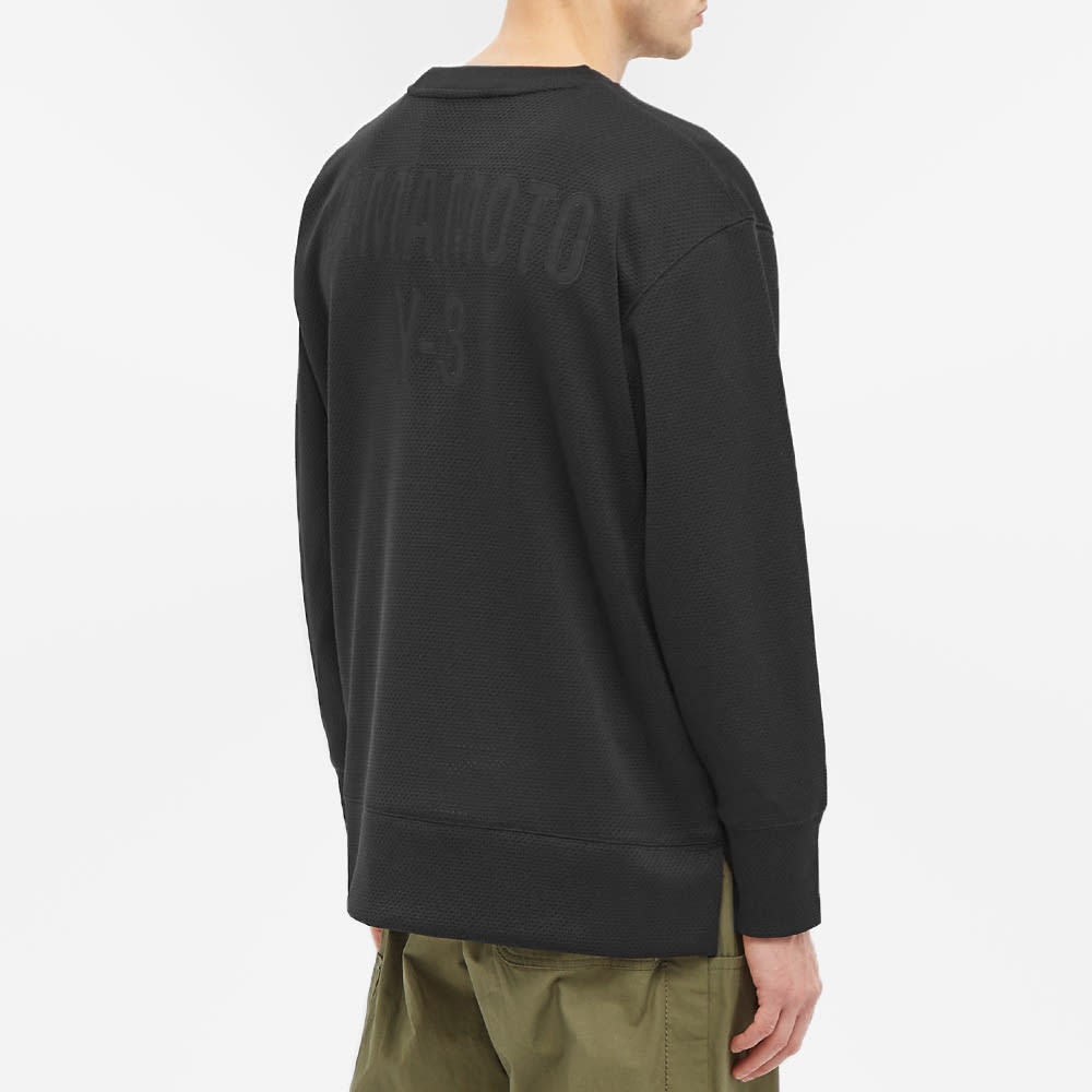 Y-3 Yamamoto Mesh Crew Sweat - 5