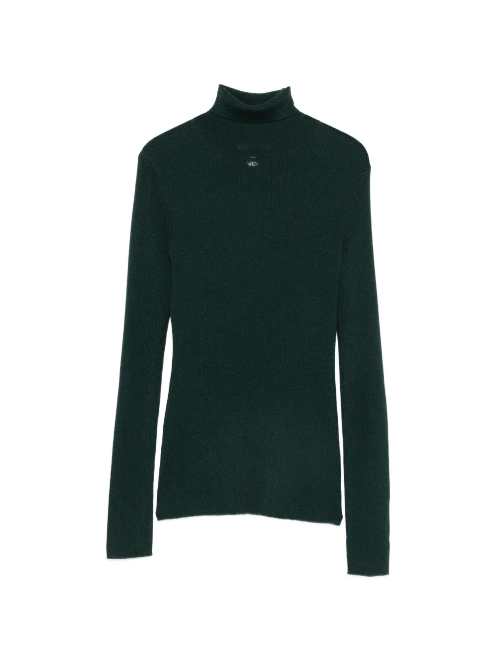 ribbed-knit roll-neck sweater - 1