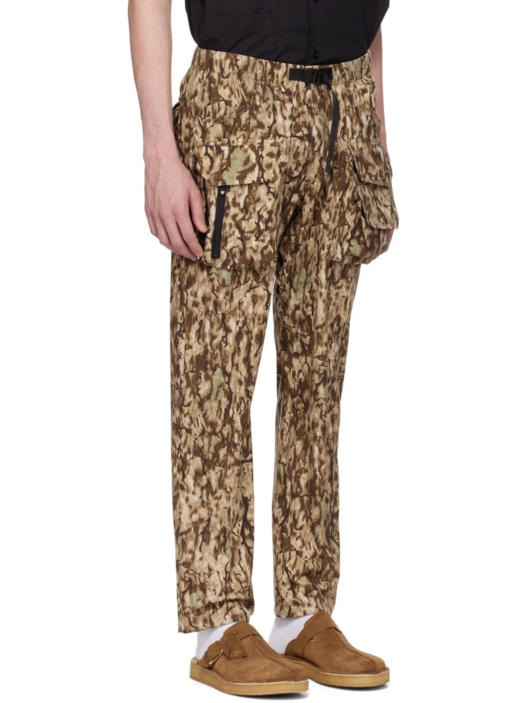 Brown & Beige Tenkara Trout Trousers - 2