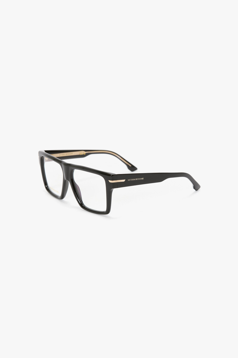 Sculpted Flat Top Frame In Black 3