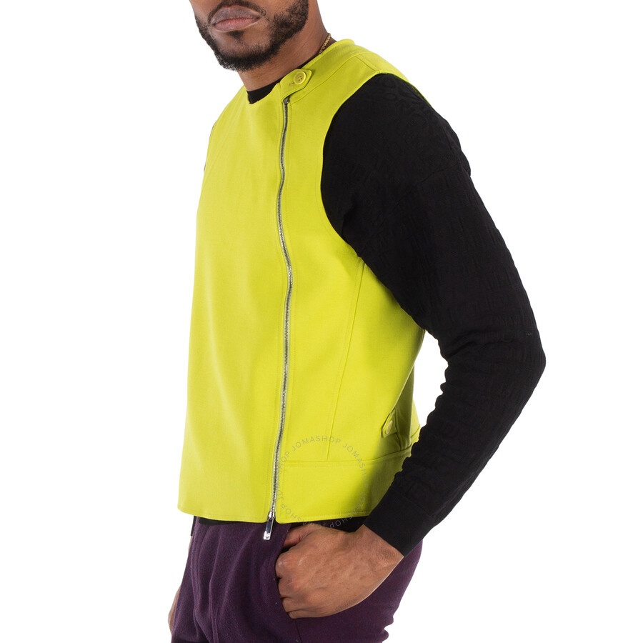 Emporio Armani Asymmetric-Zip Neon Vest - 3
