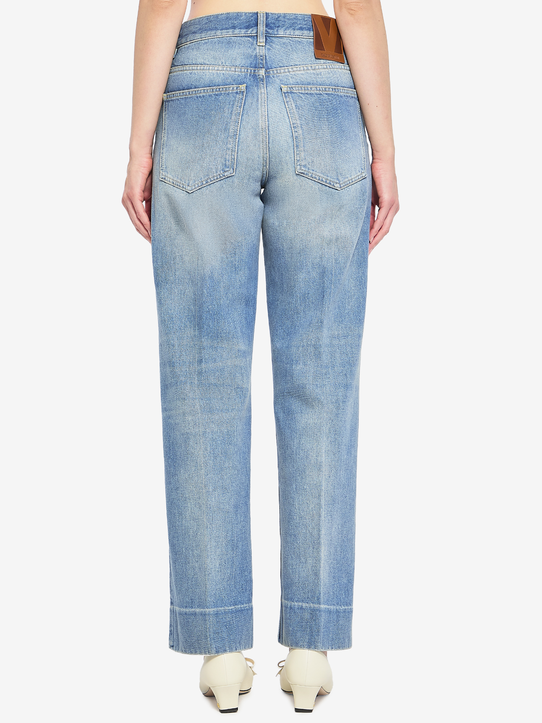 Chez Valentino denim pants - 3