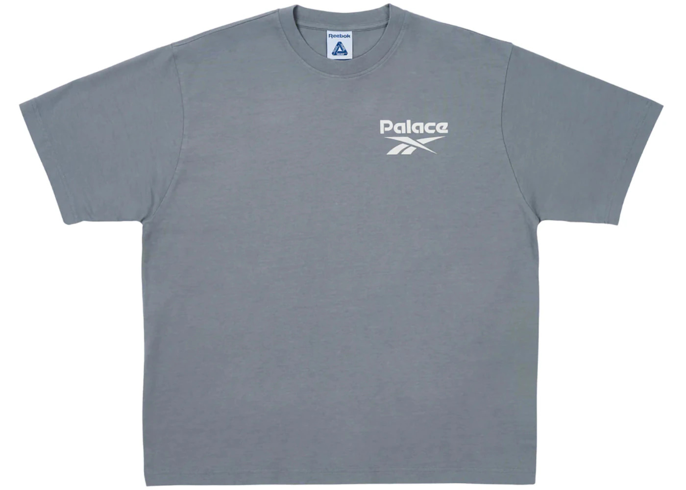 Palace x Reebok T-shirt Grey - 2