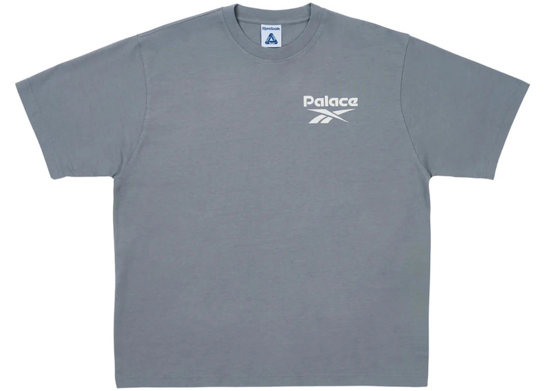 PALACE Palace x Reebok T-shirt Grey outlook