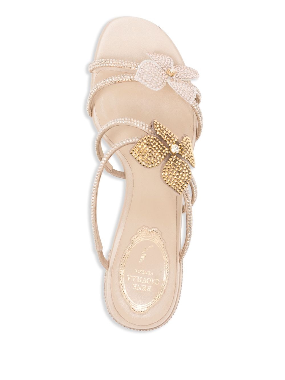 crystal-embellished 50mm sandals - 4