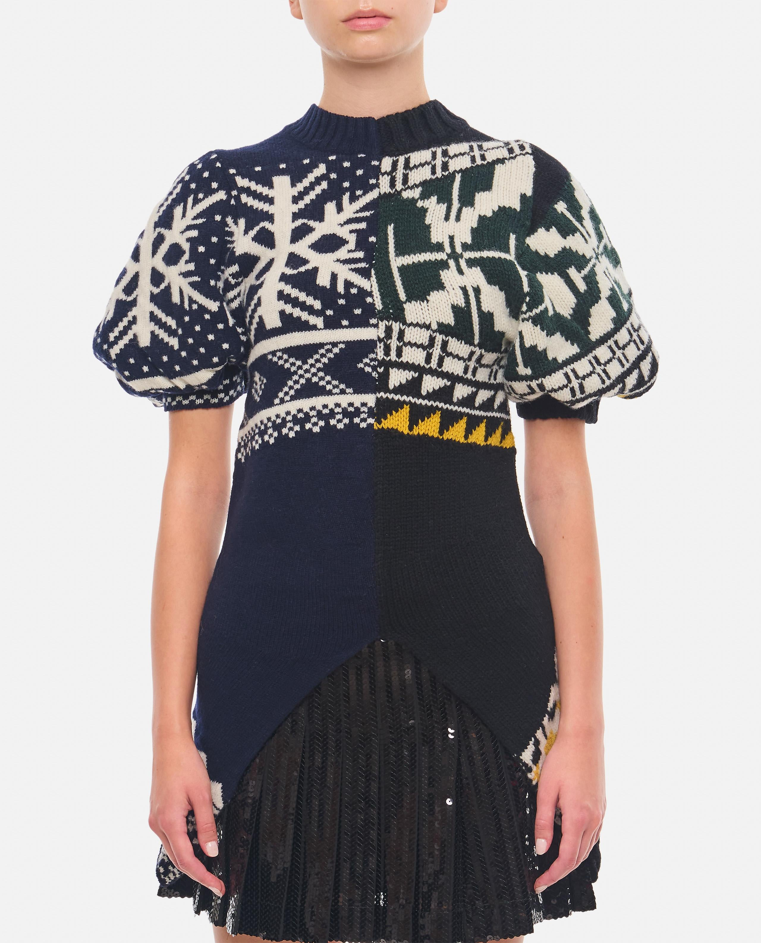 LONG PATTERN KNITWEAR - 1