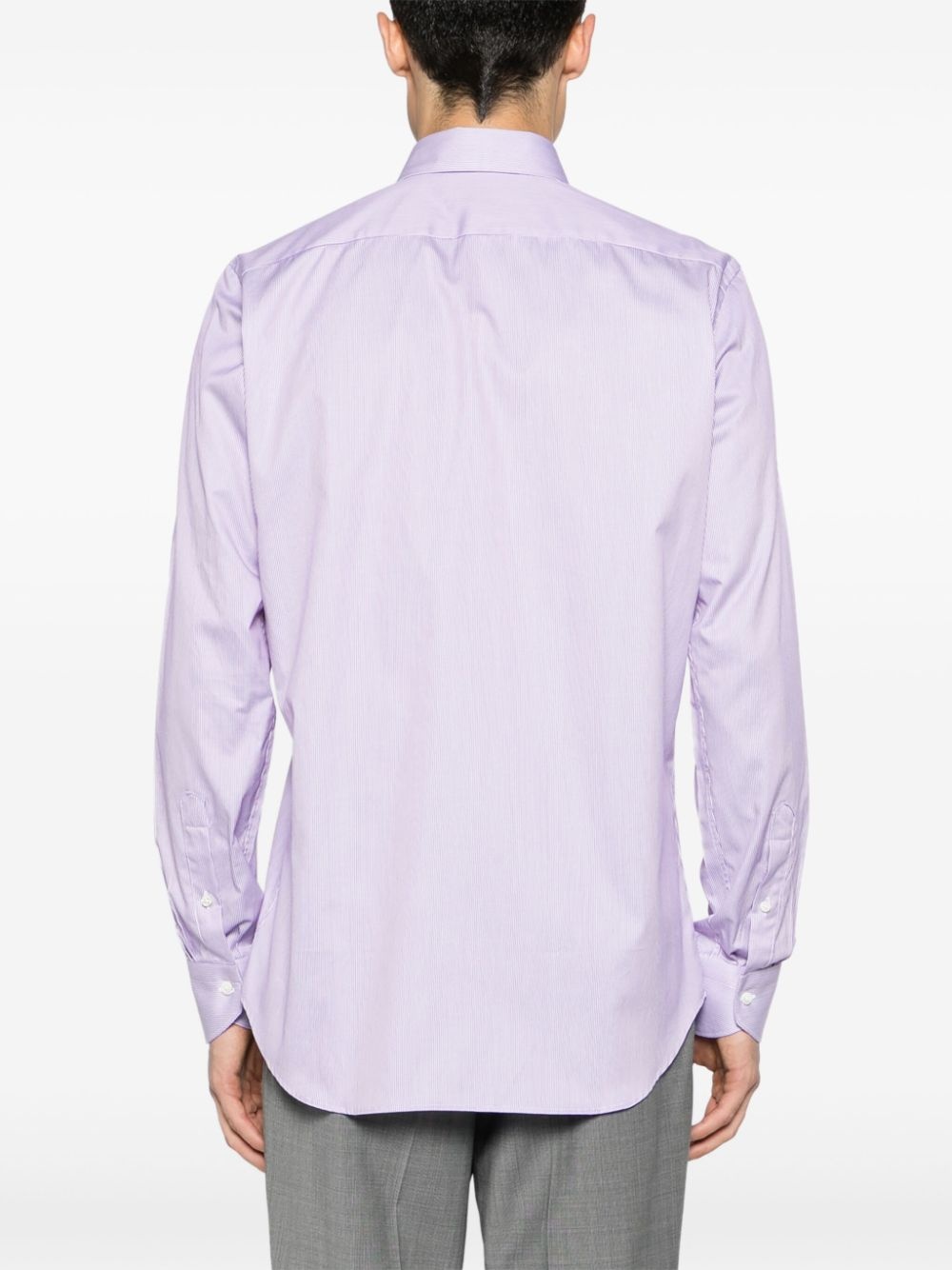 striped cotton shirt - 4