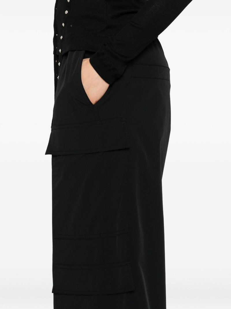 elasticated-waistband trousers 5