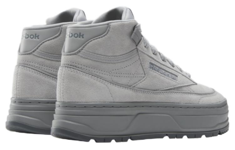 (WMNS) Reebok Club C Geo Mid 'Pure Grey' 100074482 - 6
