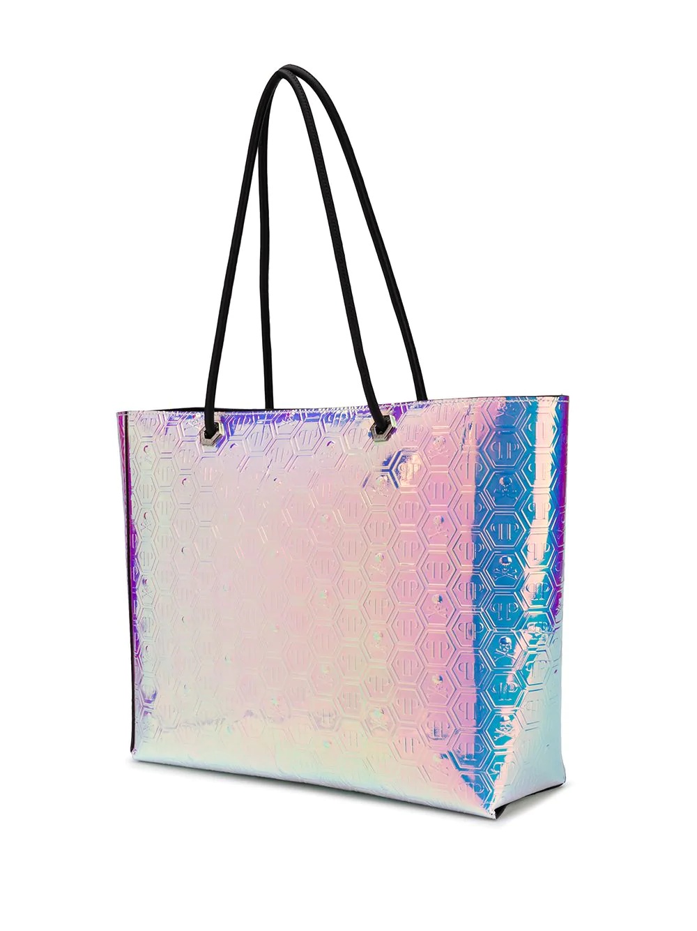 iridescent tote bag - 3