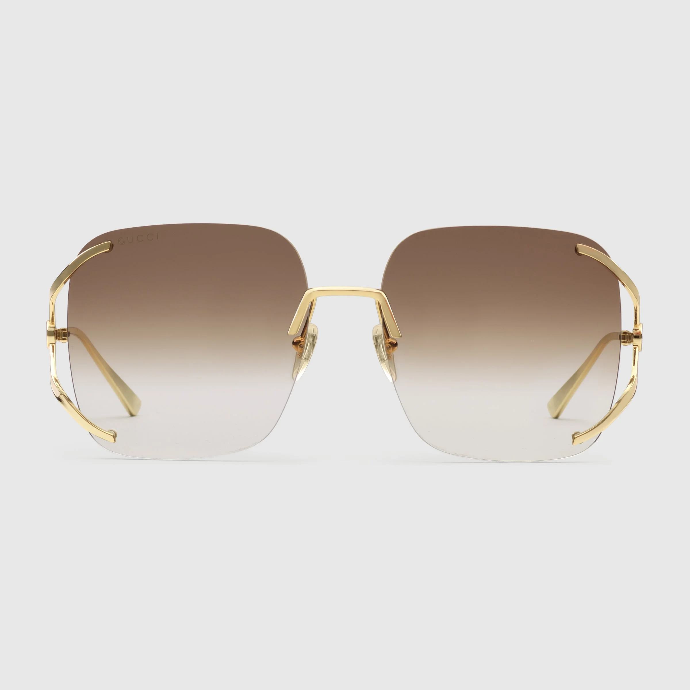 GG0646S Square metal sunglasses - 1
