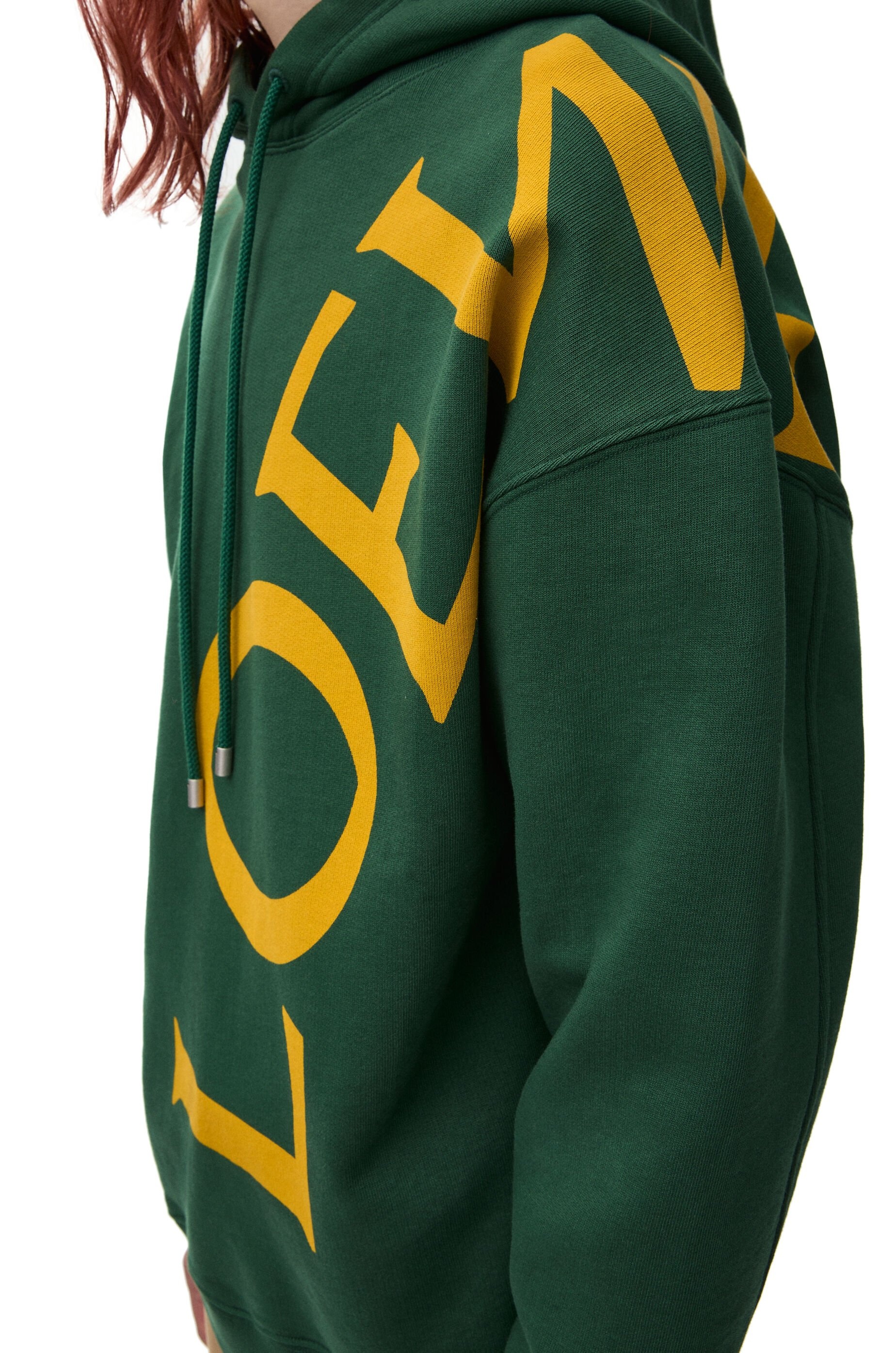 Relaxed fit hoodie in cotton - 5