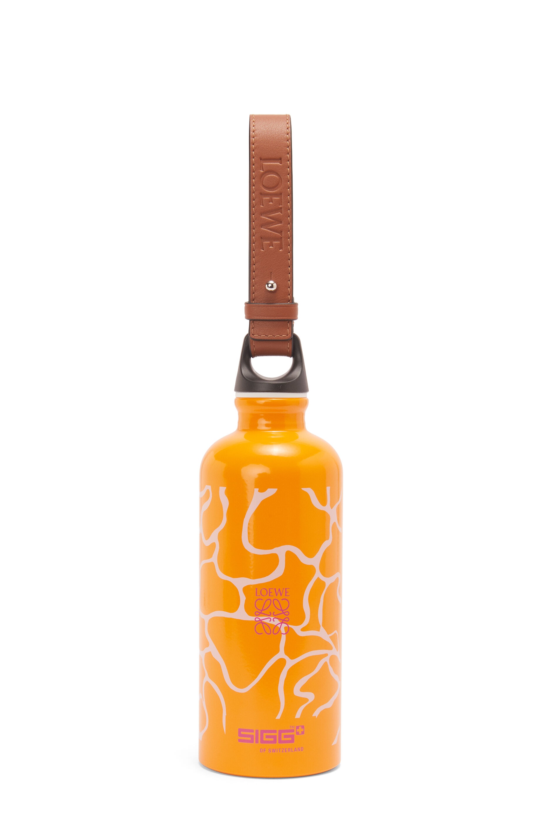 Caps bottle in aluminium and calfskin - 2
