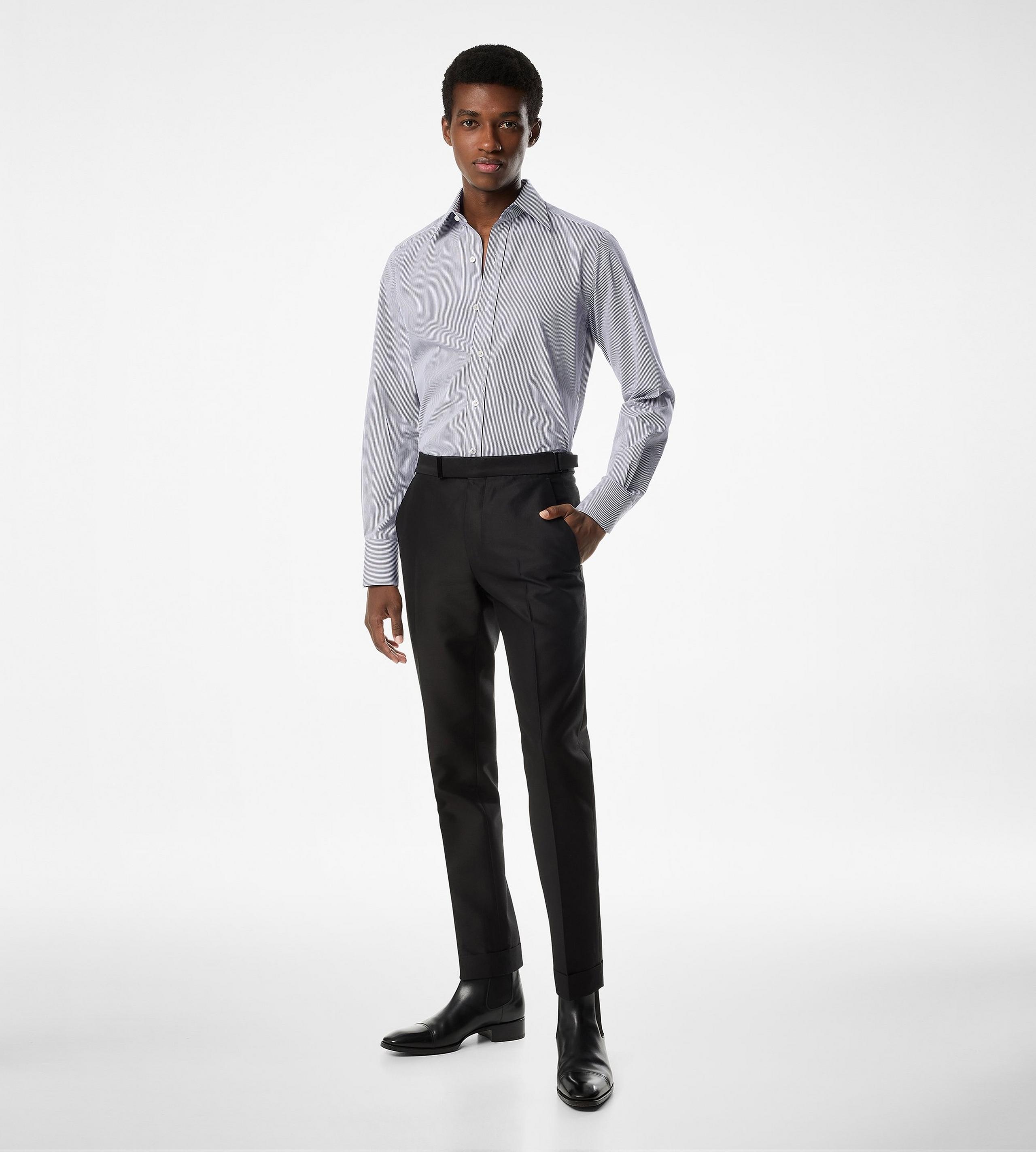 STRIPE SLIM FIT SHIRT - 2